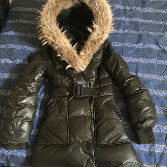 MACKAGE CANDICE ARMY GREEN SIZE XS - Picture 3 of 5